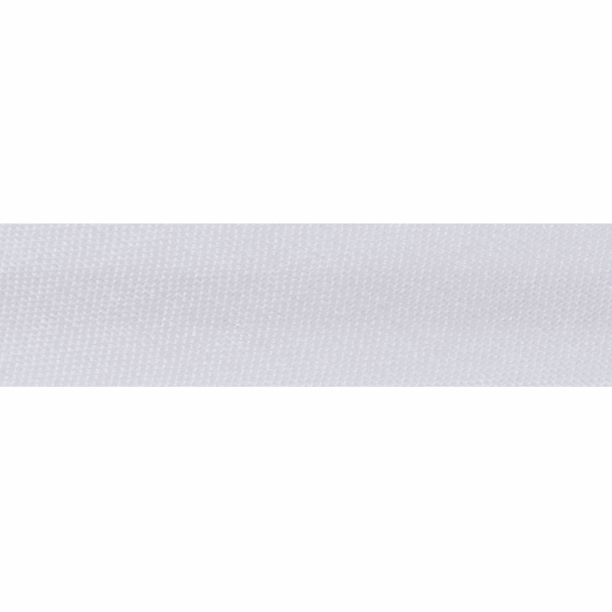 Satin Bias Binding 2m x 15mm - White