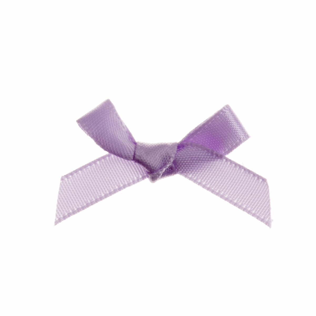 Lilac Mini Satin Bow - 3mm (Pack of 100)