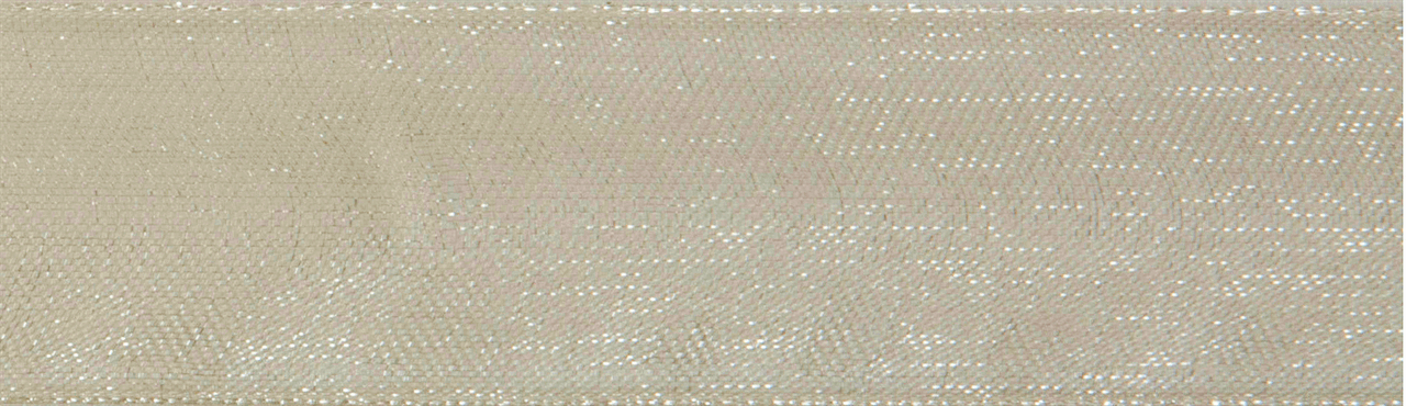 Ivory Organdie Ribbon - 6m x 12mm