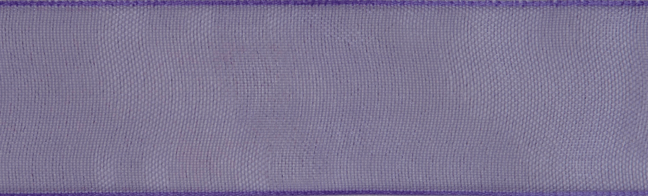 Lilac Organdie Ribbon - 6m x 12mm