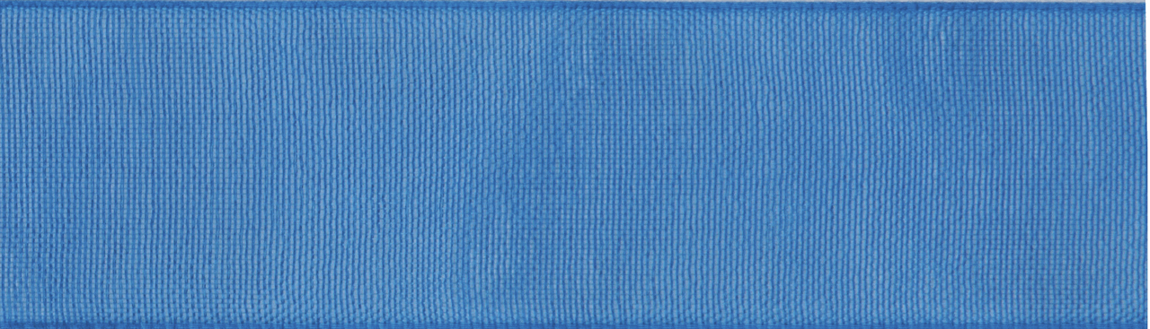 Royal Blue Organdie Ribbon - 6m x 12mm