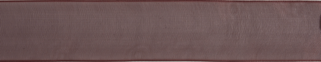 Chocolate Organdie Ribbon - 6m x 12mm