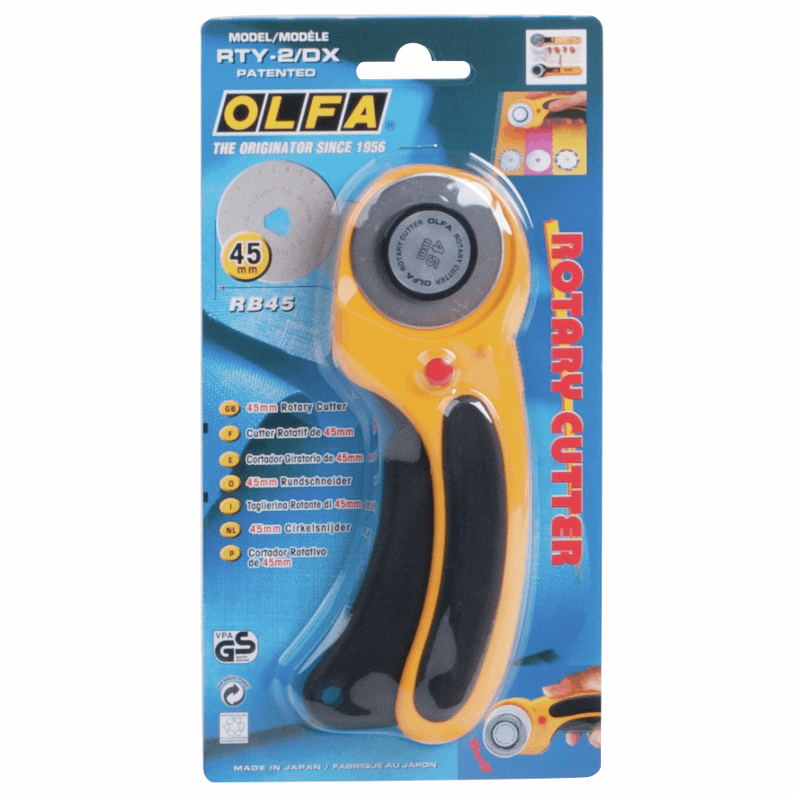 Olfa Deluxe Retracting Rotary Cutter - 45mm