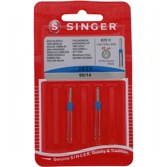 Singer Twin Needles (2025) 3mm size 90 (Pack of 2)