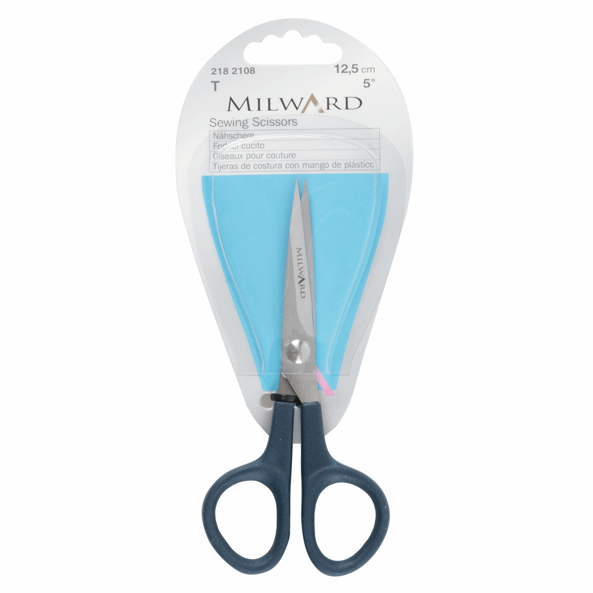 Milward Embroidery Scissors 12.5cm Plastic Handle