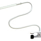 Native Lighting - White Slim Lamp Flex (aluminium gooseneck, desk clamp, USB powered)