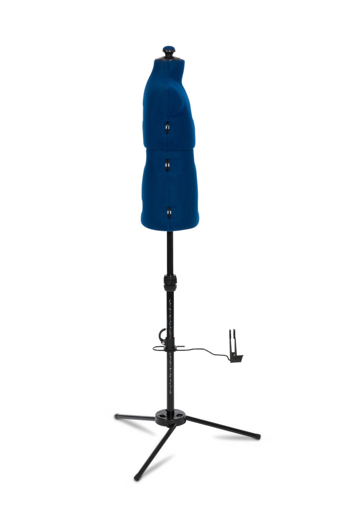 Adjustoform Junior Dressform (blue) - Adjustable dress form with metal stand (child sized 8 part body with 12 adjusters) Made in the UK