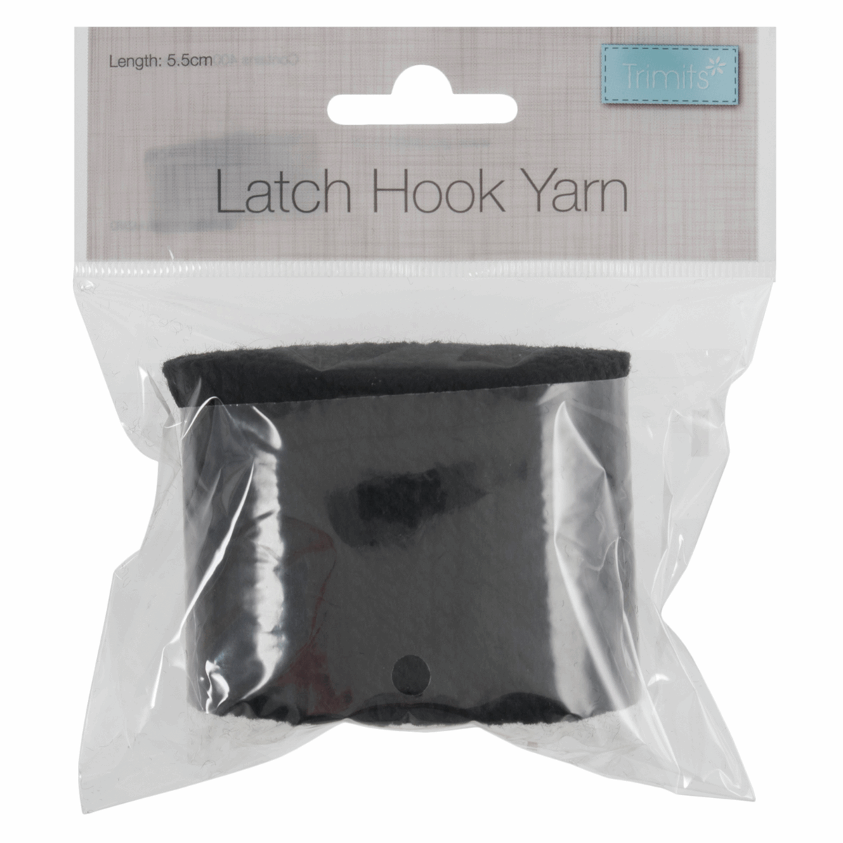 Latch Hook Yarn 5.5cm - Black