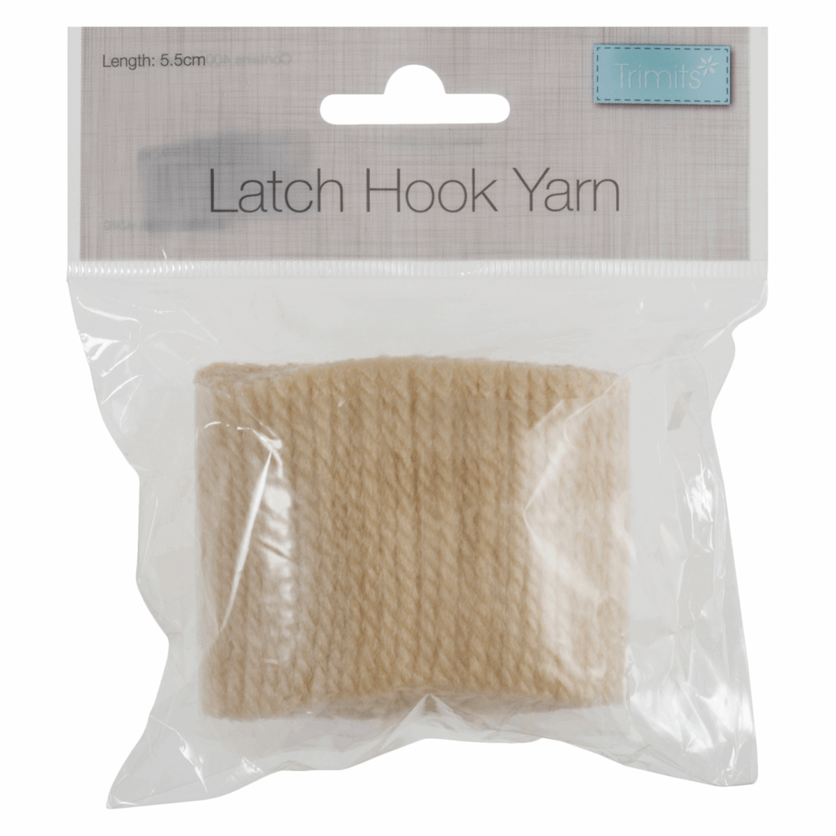 Latch Hook Yarn 5.5cm - Ecru