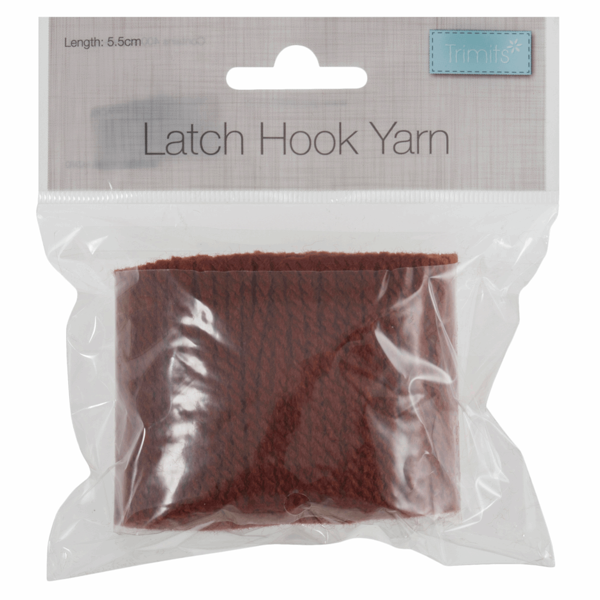 Latch Hook Yarn 5.5cm - Burnt Sienna