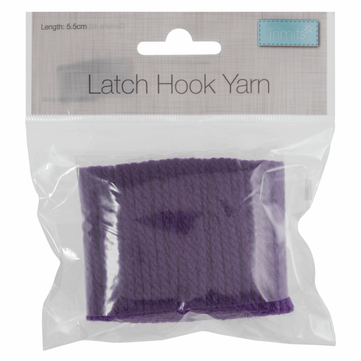 Latch Hook Yarn 5.5cm - Plum