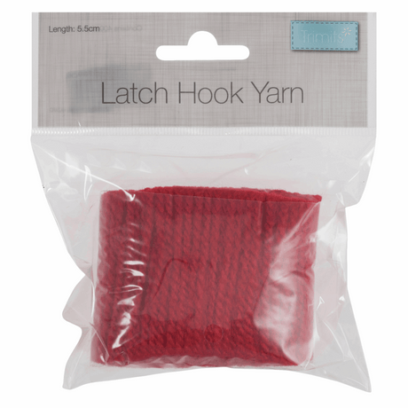 Latch Hook Yarn 5.5cm - Red