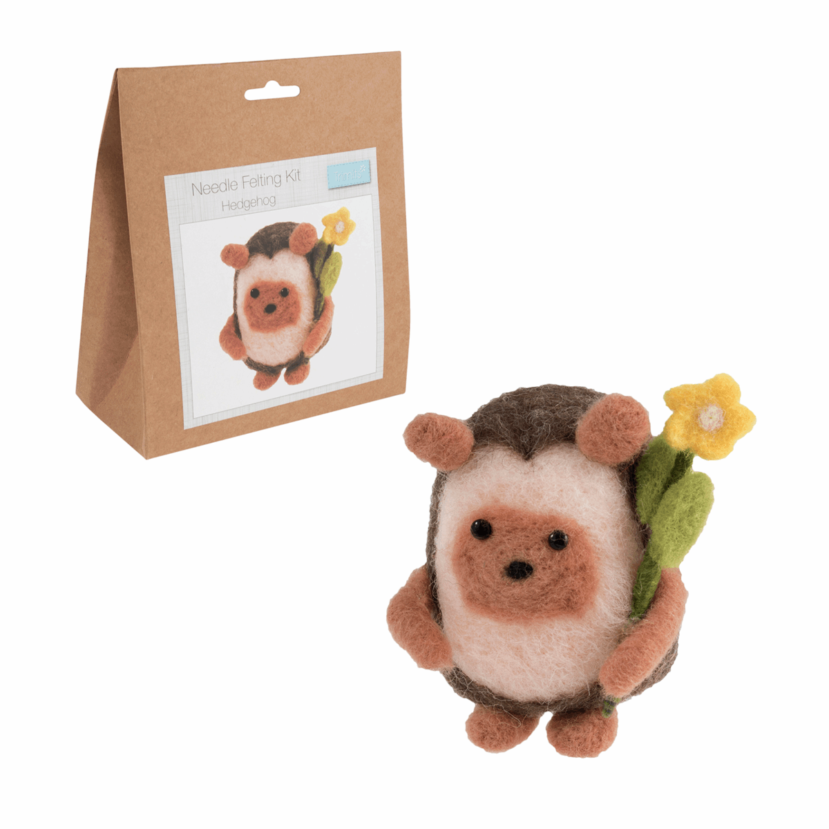 Needle Felting Kit: Hedgehog