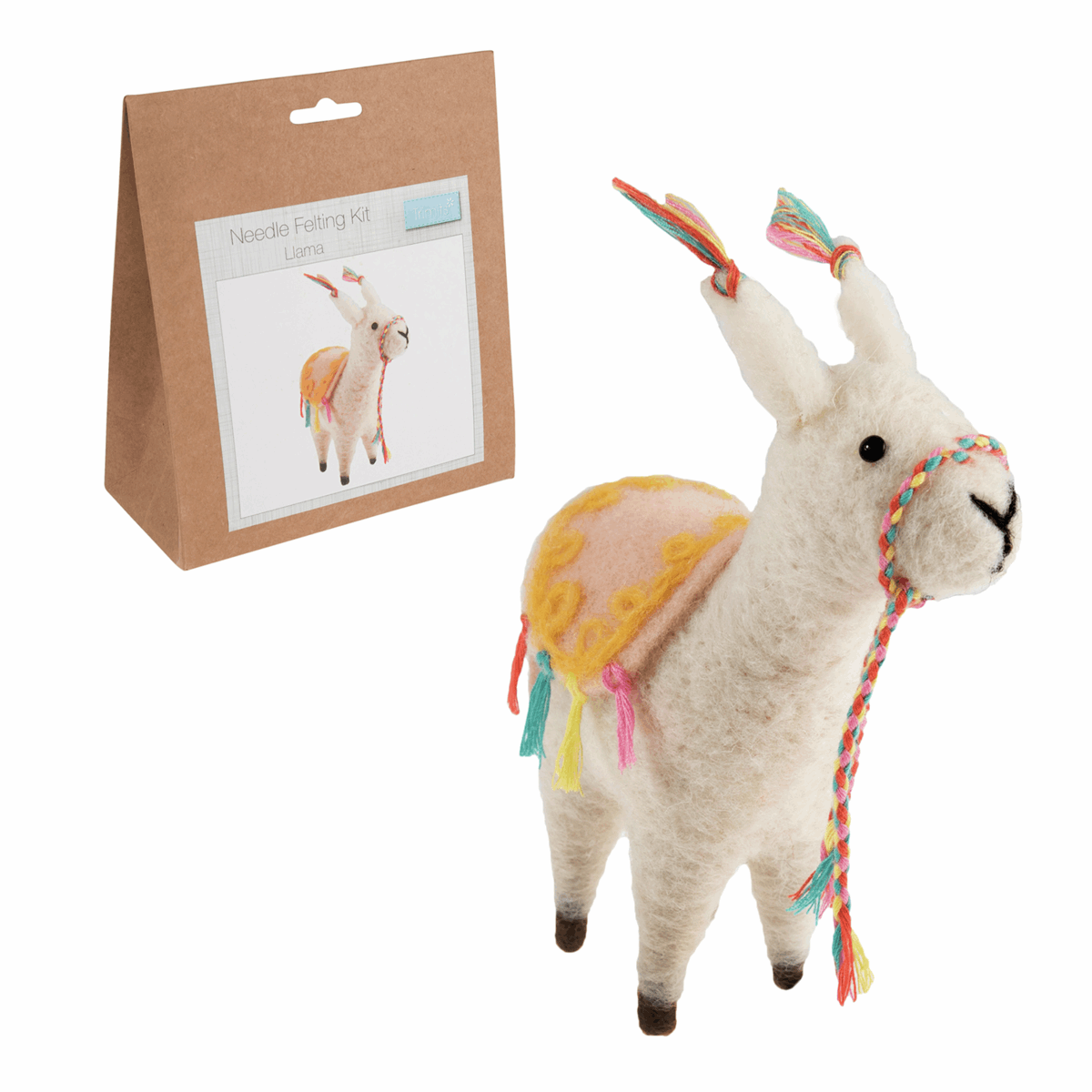 Needle Felting Kit: Llama