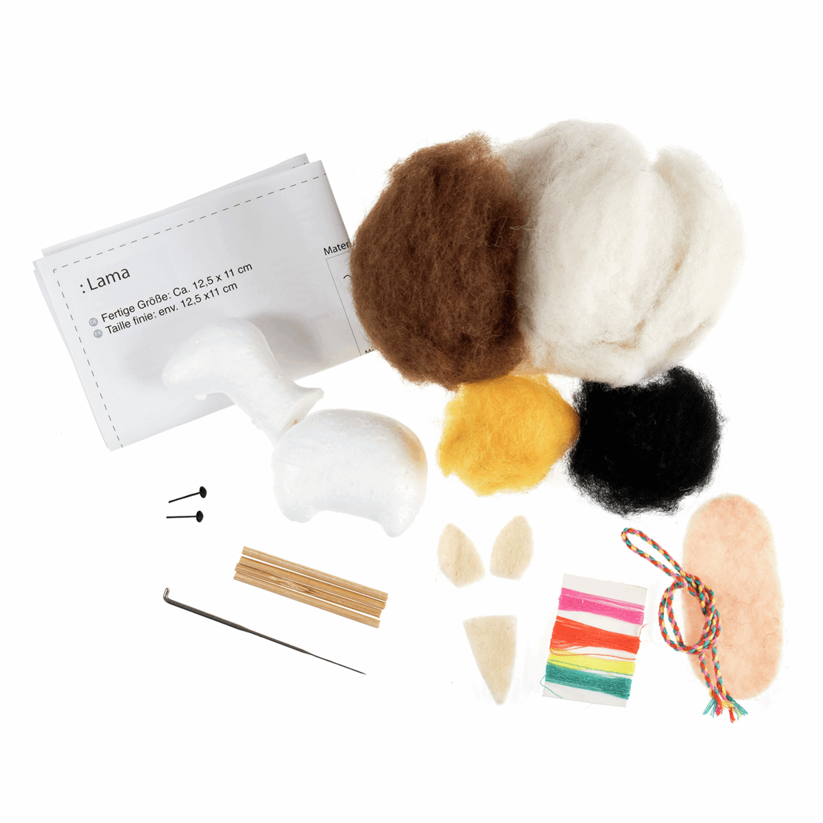 Needle Felting Kit: Llama