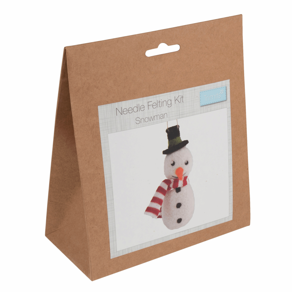 Trimits Needle Felting Kit - Snowman