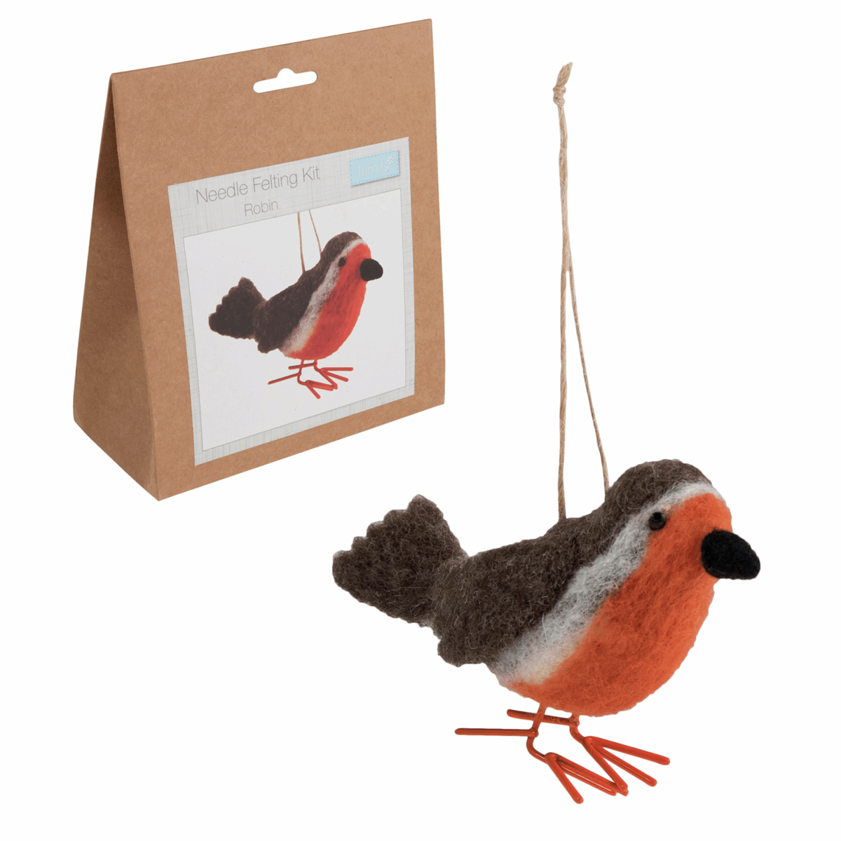 Trimits Needle Felting Kit - Robin