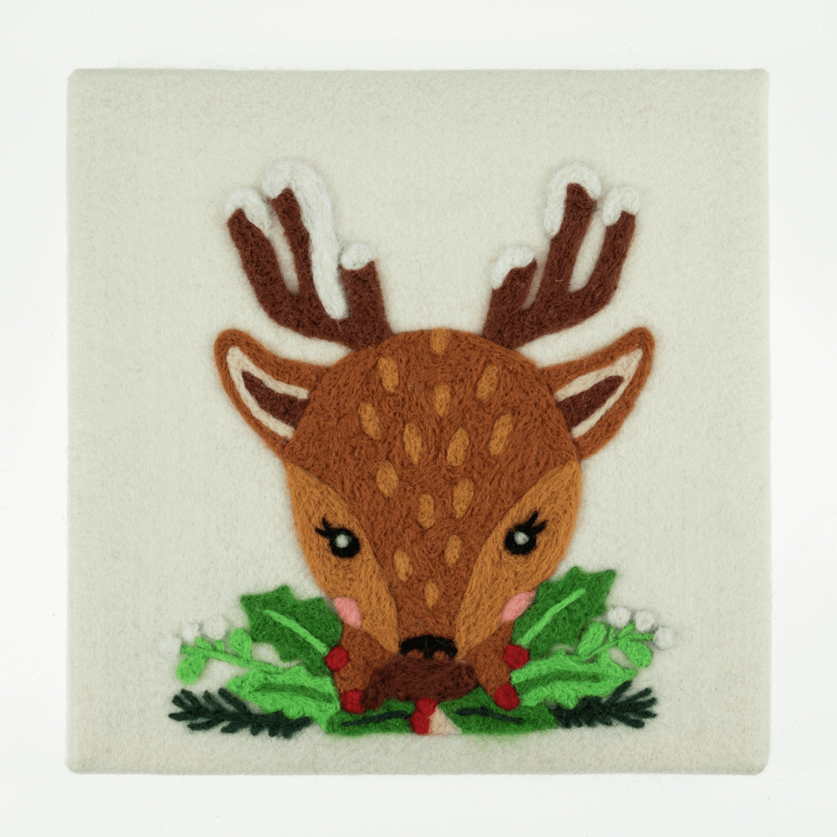 Trimits Needle Felting Kit with Frame - Deer