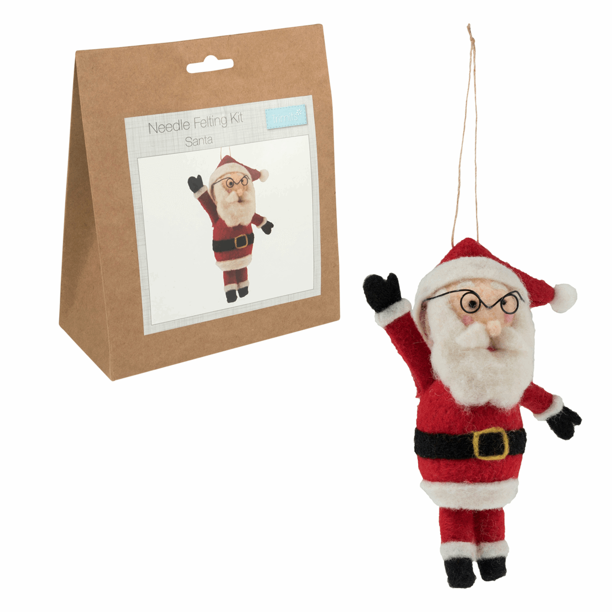 Trimits Needle Felting Kit - Santa