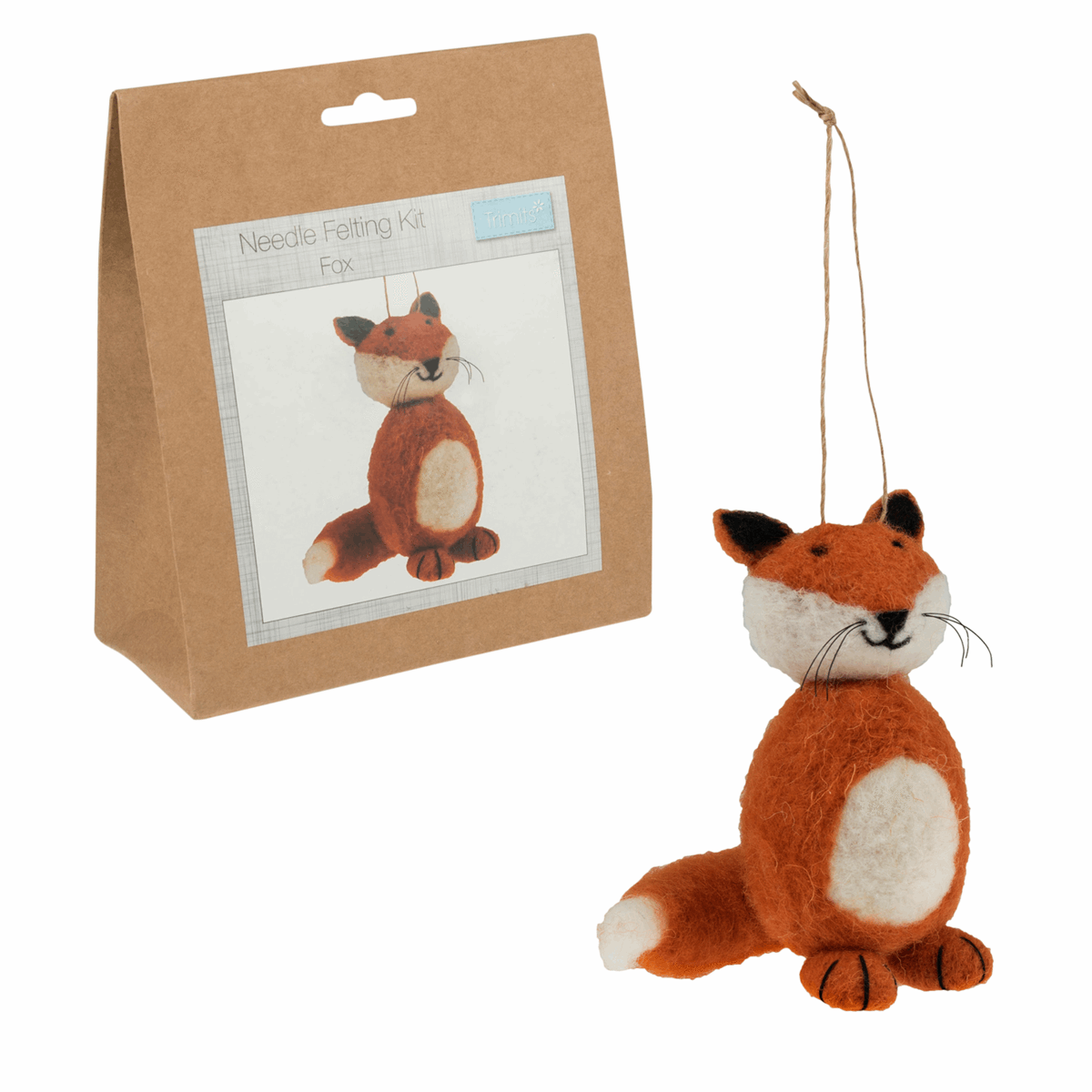 Trimits Needle Felting Kit - Fox