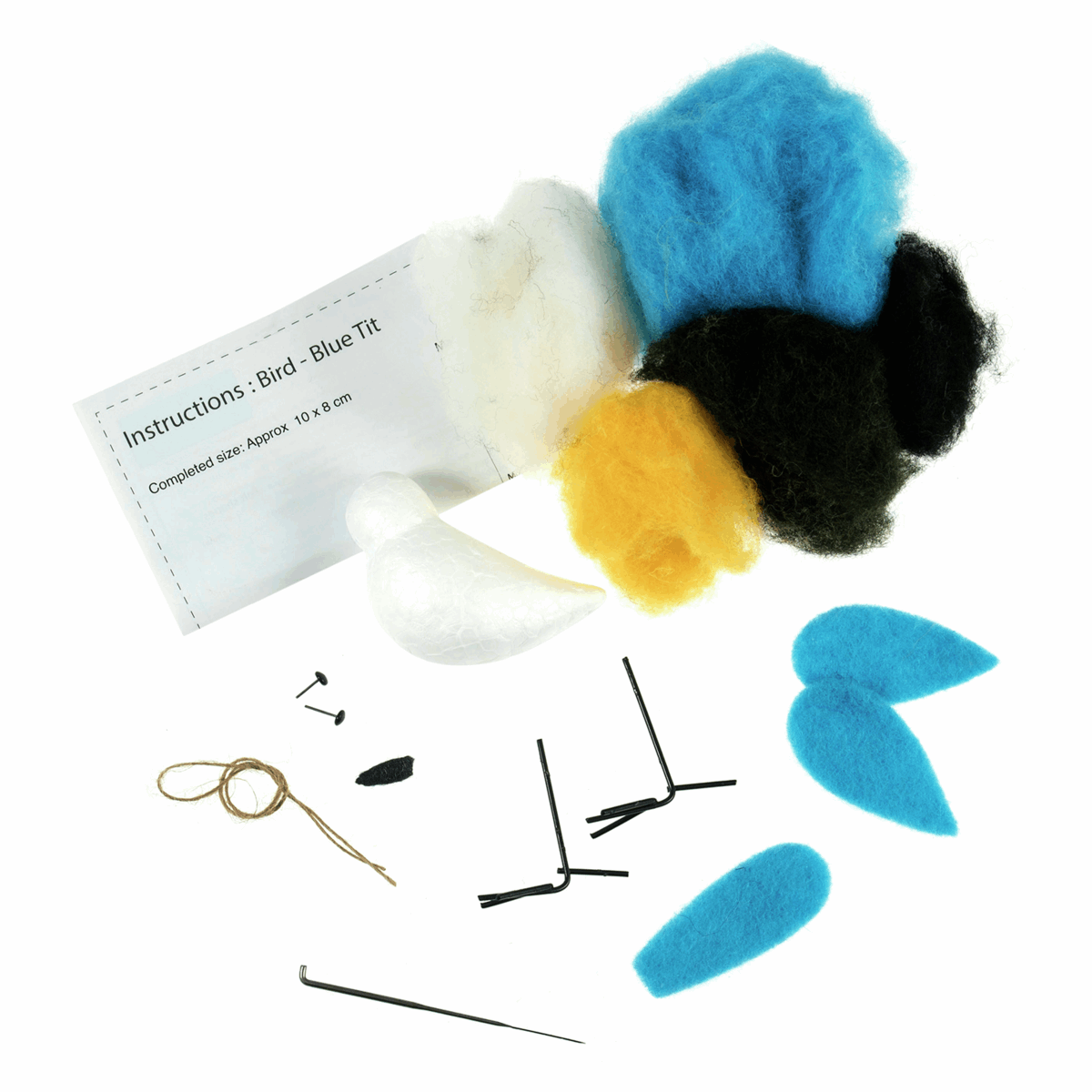 Trimits Needle Felting Kit - Blue Tit