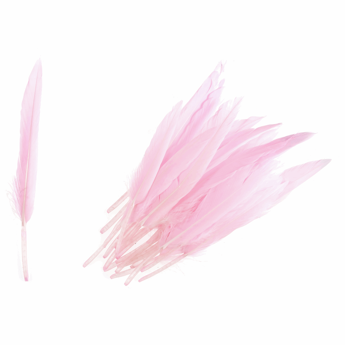 Trimits Duck Feathers - Pink (Pack of 24)