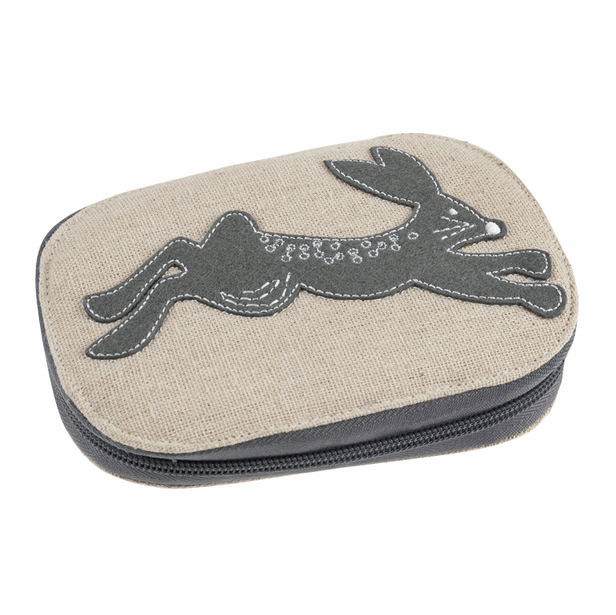 Zip Case Sewing Kit - Woodland Rabbits