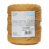 Mustard Macrame Cord - 87m x 4mm