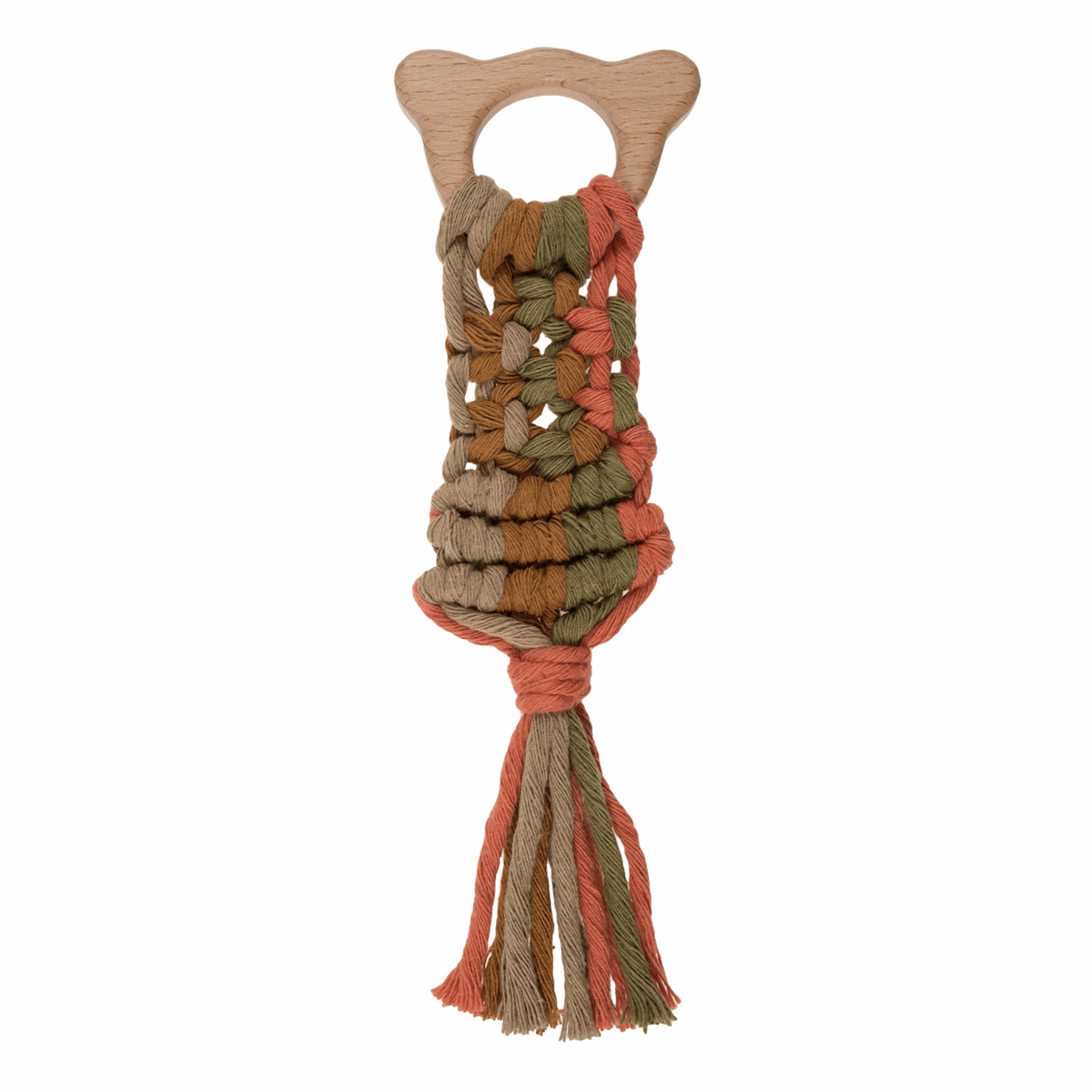 Burnt Orange Macrame Cord - 87m x 4mm