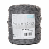 Slate Macrame Cord - 87m x 4mm