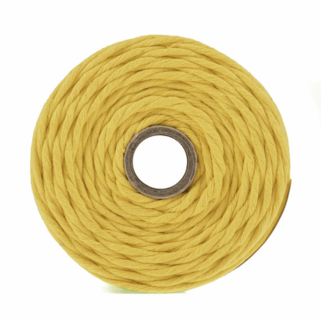 Yellow Macrame Cord - 87m x 4mm