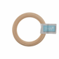 Trimits Macrame Round Wooden Craft Ring - 7cm Diameter
