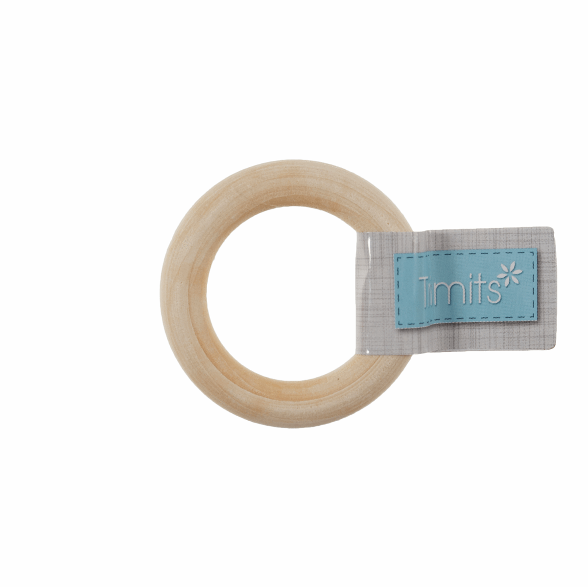 Trimits Macrame Round Wooden Craft Ring - 4.5cm Diameter