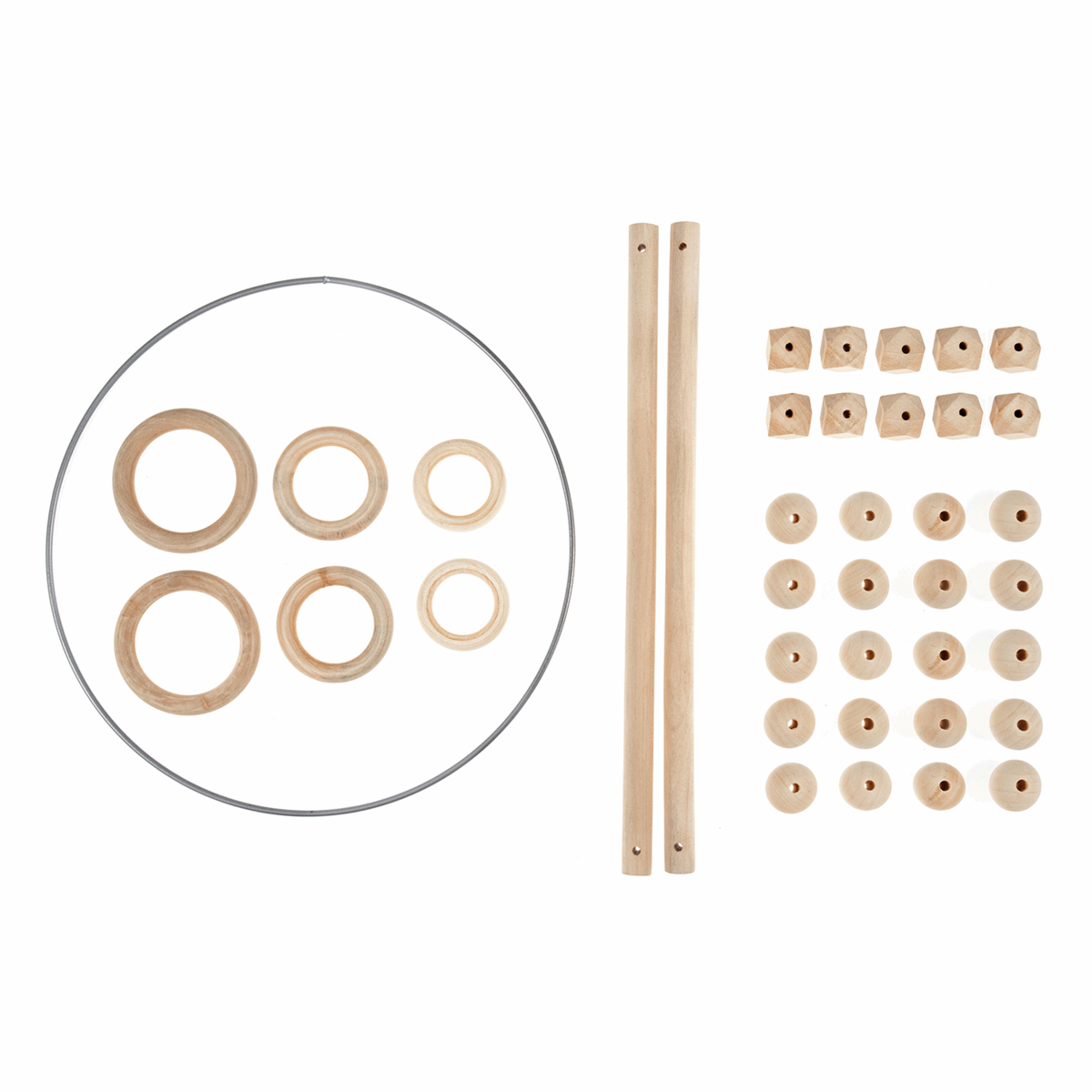 Macrame Accessories Starter Pack - 39 Pieces