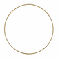 Trimits Gold Metal Wire Craft Hoop - 25cm