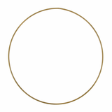 Trimits Gold Metal Wire Craft Hoop - 25cm