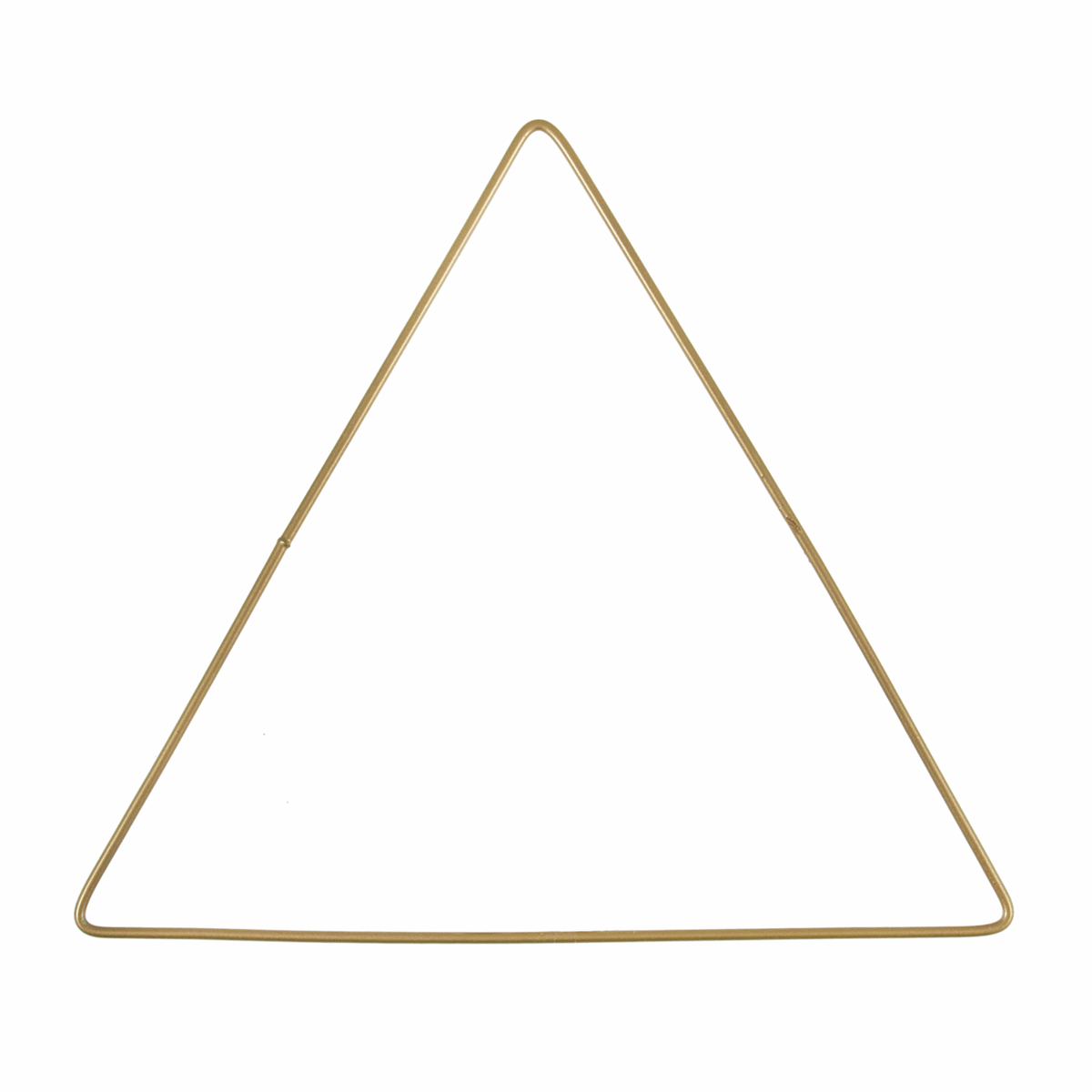 Trimits Gold Metal Triangle Craft Hoop - 20cm