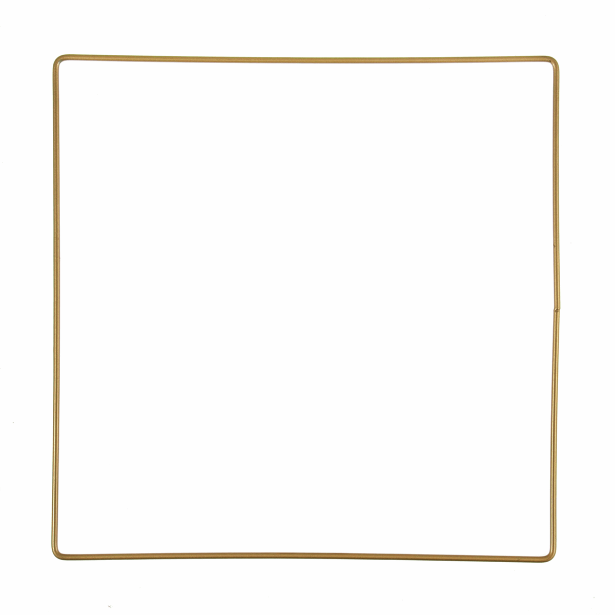 Trimits Gold Metal Square Craft Hoop - 20cm