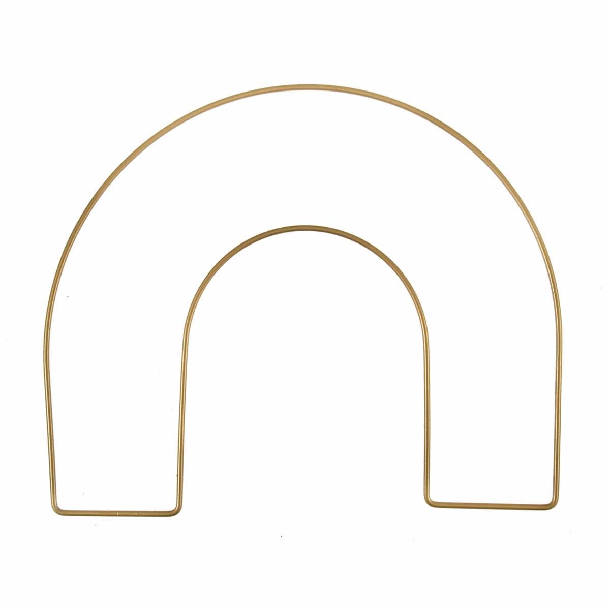 Trimits Gold Metal Rainbow Craft Hoop - 20cm