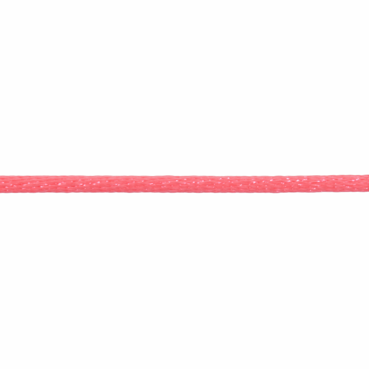 Trimits Fluro Pink Polyester Satin Cord - 50m x 2mm