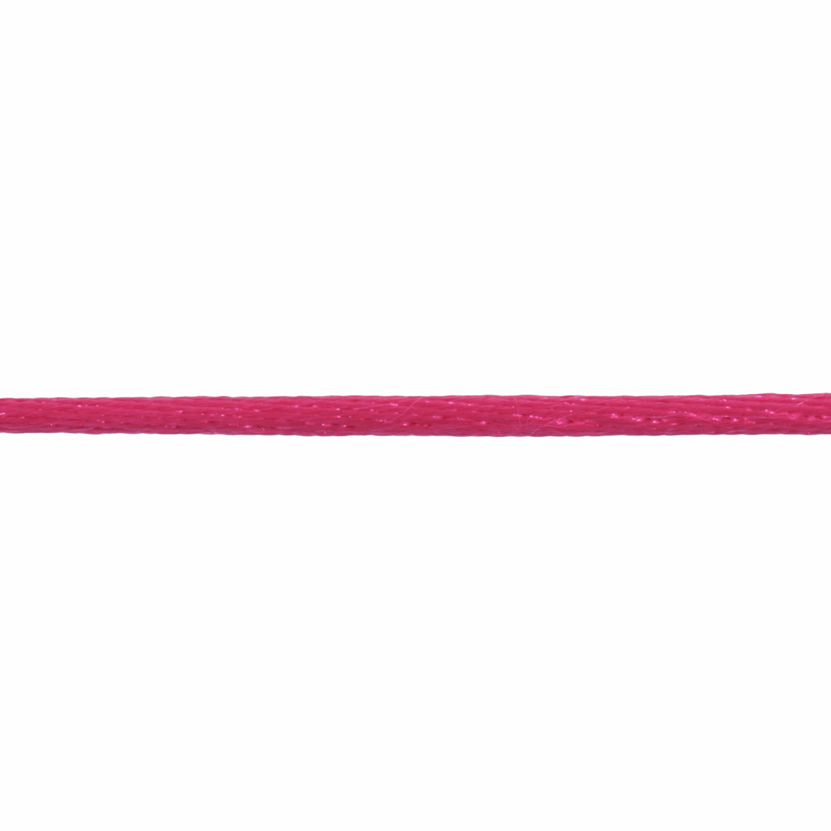 Trimits Magenta Polyester Satin Cord - 50m x 2mm