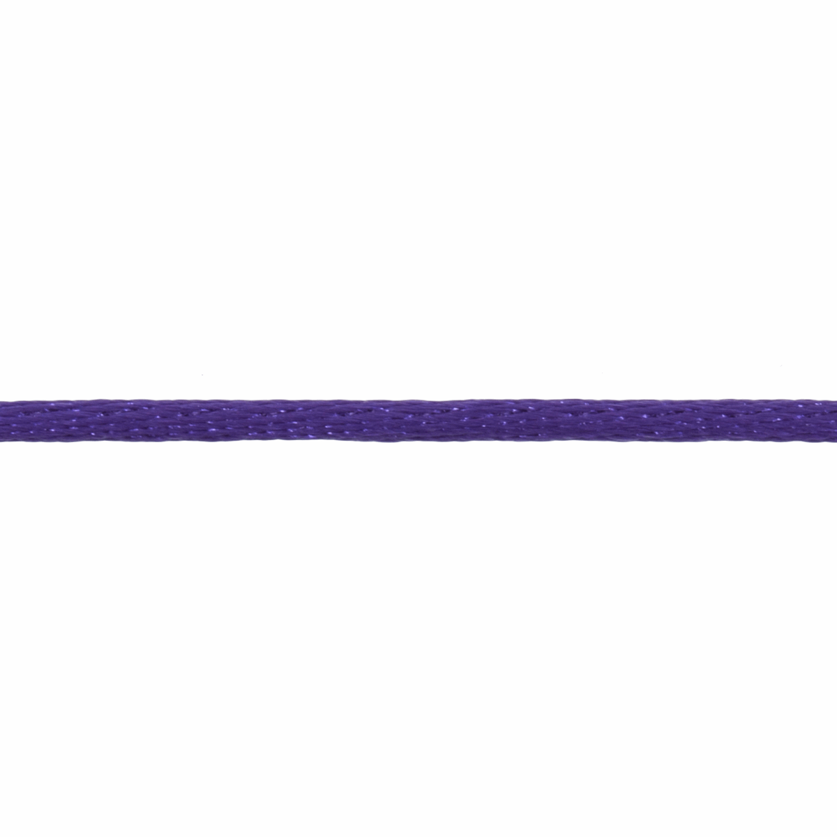 Trimits Purple Polyester Satin Cord - 50m x 2mm