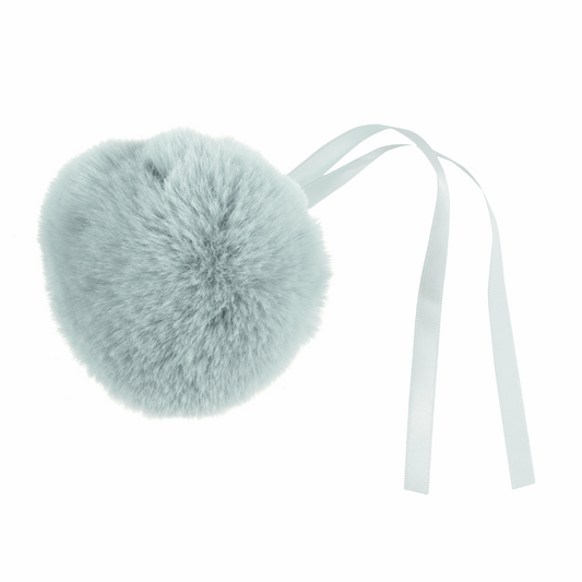 Trimits Faux Fur Super Fluffy Pom Pom - Light Blue 11cm