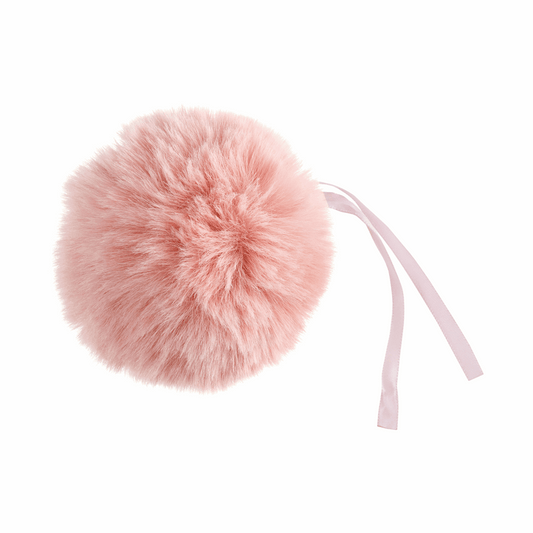 Trimits Faux Fur Super Fluffy Pom Pom - Light Pink 11cm