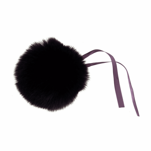 Trimits Faux Fur Super Fluffy Pom Pom - Purple 11cm