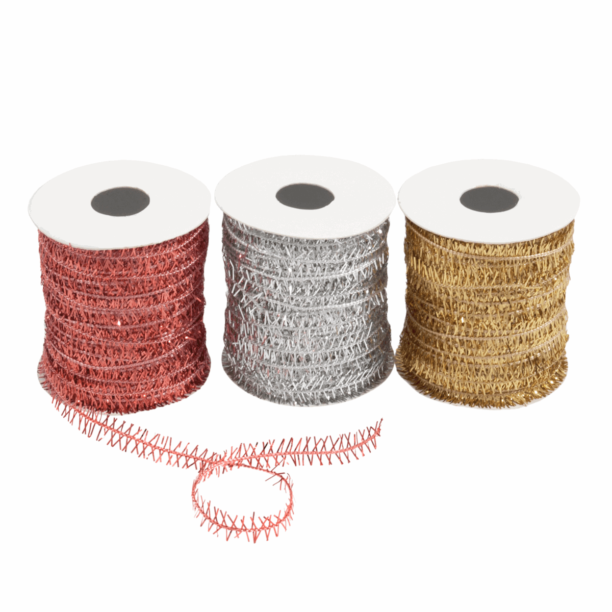 Festive Metallic Twine - 10m (Pack of 3)