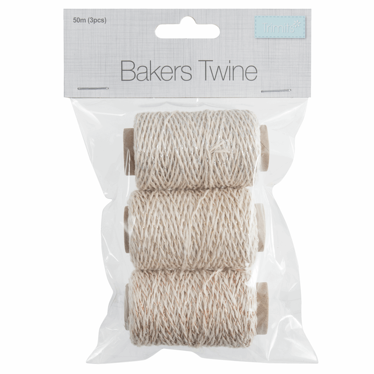 Trimits Bakers Twine - 50m (Pack of 3)