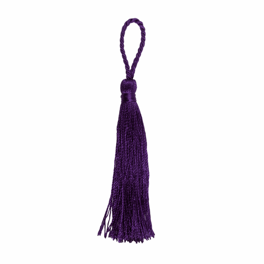 Trimits Purple Tassels - 10cm (Pack of 10)