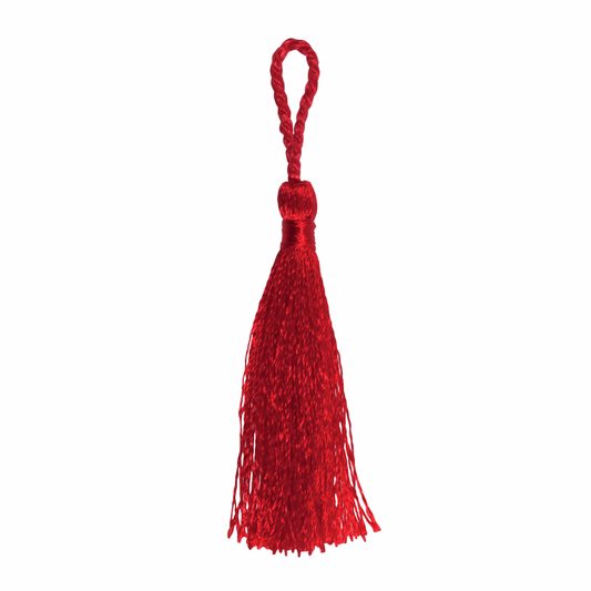 Trimits Red Tassels - 10cm (Pack of 10)
