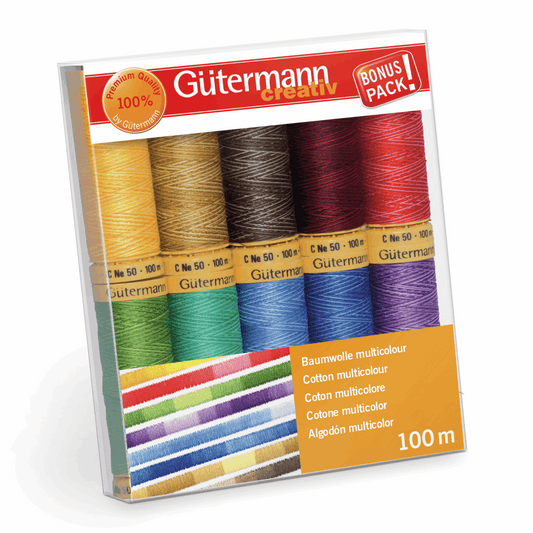 Gutermann Premium Serger Thread 1000M Multiple Colors